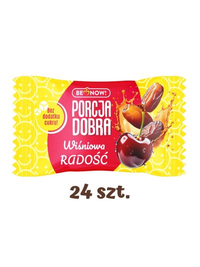 Wiśniowa radość (24 sztuki) - Porcja Dobra