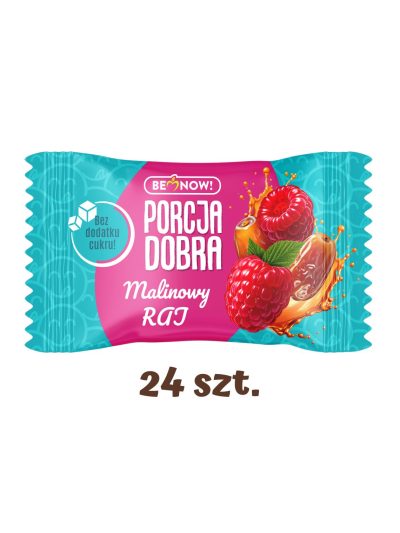 Malinowy raj (24 sztuki) - Porcja Dobra